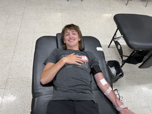 Christian Donating Blood!